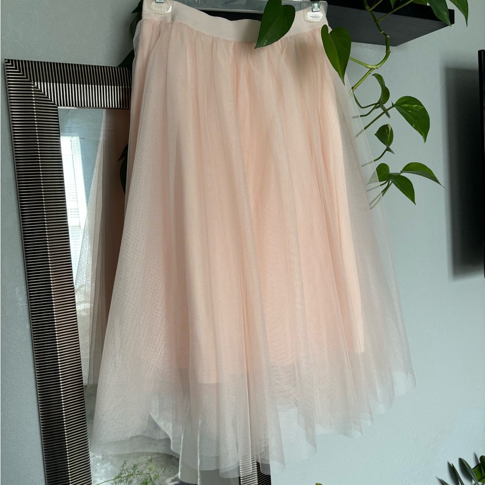 Blush Tulle Skirt